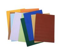 HAKIDZEL 1bag Mixed Color Corrugated Paper Sheets Colored Cardboard for DIY Crafts and Kindergarten Art Projects Lightweight Creative Material for School and Home Use Random Color
