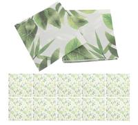HAKIDZEL 2 Packs Party Napkins with Adorable Leaf Pattern Strong Water Absorption Wood Pulp Napkins for Home and Party Use Decorative with 40 Sheets