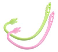 HAKIDZEL 2 Pcs Acupoint Massage Sticks for Deep Muscle Massage Ergonomic Design Comfortable to Hold Pp Material Back Relaxing Supplies for Waist and Body Parts Random Color