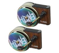 HAKIDZEL 2 Sets Car Record Player Air Freshener with Vent Clip, Vintage Vinyl Design, Pe Material, Includes Fragrance Discs, Enhances Vehicle Interior, for Car Vent Decoration
