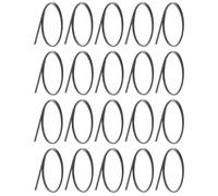 HAKIDZEL 20pcs Guitar Purfling Strips Abs Material Decorative Binding Edging Strips for Acoustic Guitar Repair and Crafting Simple Application Protective and Practical Replacement