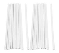 HAKIDZEL 20pcs Plastic Paper Folder Binding Bars with Slide Grip for Office Reports and Document Protection, Portable A4 Report Covers Binding Bars
