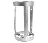 HAKIDZEL 2Kg Cylinder Fire Extinguisher Holder Mount Bracket in 304 Stainless Steel with Secure Fixing for Automotive and Truck Use
