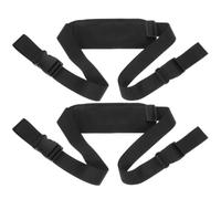HAKIDZEL 2pcs Adjustable Carrying Strap for Scooter and Bicycle, Multi-function Lightweight Shoulder Strap with Webbing and Plastic Material, for Outdoor Use