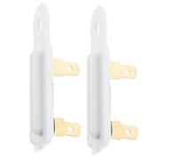 HAKIDZEL 2Pcs Long Dryer Thermal Fuse Compatible Replacement for Durable Easy Installation for Multiple Washing Machine Brands Reliable Appliance Fuse