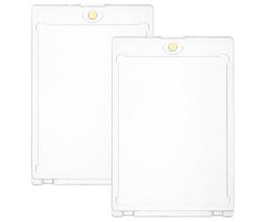 HAKIDZEL 2pcs Magnetic Card Case Holder for Trading Cards Made of Sturdy Acrylic Not Easy to Break Or Deform and Display