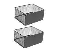 HAKIDZEL 2pcs Magnetic Kitchen Rack Fridge Side Hanging Basket Magnetic Spice Shelf Potato and Onion Storage Black