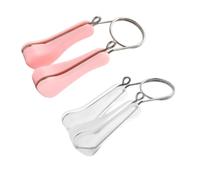 HAKIDZEL 2pcs Nose up Shaper Clip for Women Silicone Nose Bridge Straightener Comfortable Breathable Beauty Tool