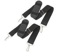 HAKIDZEL 2pcs Padded Violin Case Straps with Metal Buckles Durable Canvas Shoulder Straps for Violin Bag and Storage Non Slip Design to Reduce Shoulder Pressure Comfortable Carrying