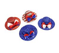 HAKIDZEL 2pcs Party Topper Hairpin and Adults, Shining Cloth Hair Clips with Unique Design, Birthday and Stage Hair Embellishment Accessories