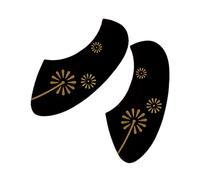 HAKIDZEL 2pcs Professional Ukulele Pickguard Board with Material Lightweight Surface Protective Guard for Acoustic and Electric Folk Ukulele Includes Cleaning Cloth and Dust Absorber for