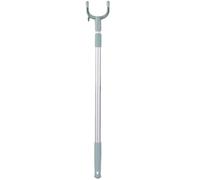 HAKIDZEL 2pcs Retractable Clothes Pole Heavy Duty Telescoping Reach Sticks Adjustable Clothes Drying Supply Strong Bearing Capacity and Lightweight Aluminum Alloy for Ceiling and Wardrobe