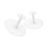 HAKIDZEL 2pcs Reusable Plastic Fermentation Vegetable Fixer with Pickle Press Plate, Improving the Fermentation Process, Suitable for Home and Restaurant Use