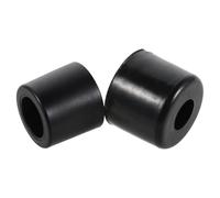 HAKIDZEL 2pcs Rubber Truck Bumper Pads Impact Absorption and Weather Resistance for Trailer Protection, Thickened Style Black Buffer Blocks Suitable for Truck Loading and Unloading