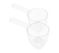 HAKIDZEL 2pcs Small Funnels Measurement Markings for Liquid Transfer Leak Design for Shampoo Shower Gel Lotion and Versatile Kitchen Tools