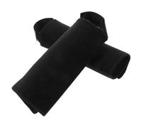 HAKIDZEL 2pcs Walker Handle Grip Cushions for Seniors with Arched Ergonomic Forearm Pad and Fine Anti-slip Dot Texture, Soft Silicone and Cloth Padded Covers for Indoor and Outdoor Mobility