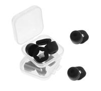 HAKIDZEL 3 Pairs Noise Reduction Earplugs for Sleeping and Studying, Comfortable Silicone Ear Plugs Advanced Noise Cancelling Technology, Reusable Soft Earbuds for Focus and Sound