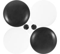 HAKIDZEL 360pcs Pieces go board game go chess supplies chess stone stones board game beads supply bead game board game accessories puzzle flat s resin