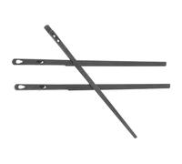 HAKIDZEL 3pcs Metal Leather Needles for Hand Stitching and Leather Braiding with Large Eye for Precise Leathercraft Use on Shoes Suitable for Beginners and Experienced Crafters