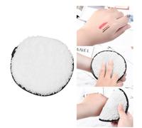 HAKIDZEL 3pcs Microfiber Makeup Removal Pads Face Cleanser Simple Wipes for Skin Types Natural Lazy Use