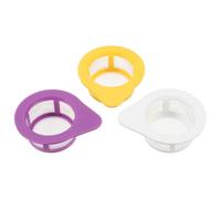 HAKIDZEL 3pcs Nylon Cell Strainers for Laboratory Use, Precise Straining Mesh Filters Made of Plastic and Nylon, Easy to Remove Cell Filtering Tool for Chemistry Laboratory Experiments