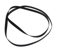HAKIDZEL 3pcs Replacement Rubber Belt for Turntable and Cassette Tape Machine, No Jam Function with Quick Maintenance, Black Drive Belt for Retro Record Player Accessories