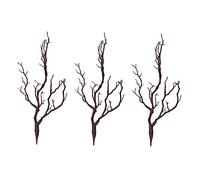HAKIDZEL 3pcs Unique Diy Accessories Simulated Plant Headwear Faux Bare Branches for Horror Movie Decor