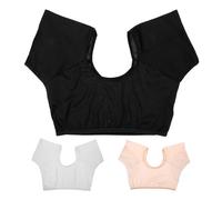 HAKIDZEL 3pcs Women Underarm Sweat Pads Sweat-wicking Chinlon Armpit Pads for Yoga Sports Breathable Moisture Absorbing Sweat Liners Preventing Stains