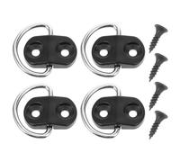 HAKIDZEL 4pcs Car Accessory Cargo Net Hooks Truck Anchor Points for Luggage Net and Car Trunk Adjustable Storage Space Securing Luggage Suitable for Vehicle Storage