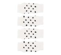 HAKIDZEL 4pcs Dog Leg Socks for Small Dogs, Breathable Cotton and Polyurethane Material, Anti-slip Design That Will Not Fall out Easily, Protecting Paws from Snow and Indoor Surfaces
