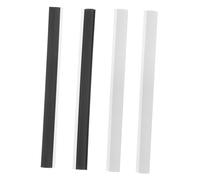 HAKIDZEL 4pcs Dustpan Edge Replacement Lips Rubber Strips for Dust Pan with Sealing Strip Lightweight Design, Sturdy Rubber Material for Cleaning at Home Or School