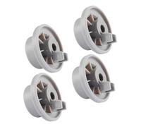 HAKIDZEL 4pcs Lower Rack Wheels Replacement for Dishwasher Parts Compatible with Bosch 165314 Dishwasher Accessories Rollers for Rack