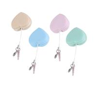 HAKIDZEL 4Pcs Mixed Color Screen Wiping Cloths for Phones Glasses Versatile Pendant Cleaner for Electronics Cameras Laptops and Mirrors Convenient Hanging Design