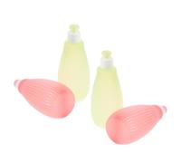 HAKIDZEL 4pcs Newborn Diaper Cleaning Bottle 350ml Portable Wash Bottle with Pp Material Gentle Water Flow Sprayer for Hygiene and Comfortable the Go at Home Use