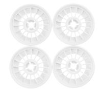HAKIDZEL 4pcs Plastic Sewing Machine Spool Pin Caps, White Colour, Lightweight and Easy to Store, Sturdy Sewing Machine Accessories Suitable for Household Use