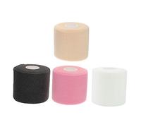 HAKIDZEL 4Rolls Skin Friendly Athletic Tapes Shockproof Sports Wraps for Wrist Protection Breathable for Joint Stabilization Sports Activities