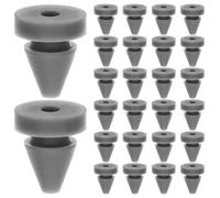 HAKIDZEL 50 Pieces Silicone Door Stopper Pads with Easy Installation and Impact Protection, Shock Absorbing Plugs for Floor and Window Use, for Quiet Home and Office Door Silencing