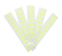 HAKIDZEL 50pcs Glow in The Dark Pet Tape Arrow Stickers, 6-8 Hours Luminous Adhesive Strips for Home Decoration, Party Use, and Stage Marking