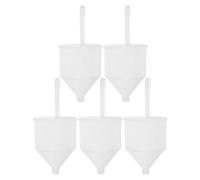 HAKIDZEL 5pcs Industrial Viscosity Cup - Viscosity Measuring Cup & Tester For Latex Paint Varnish Lacquer Inks - Automotive & Airbrush Paint Funnel