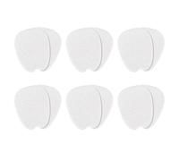 HAKIDZEL 6 Pairs White Front Foot Pads Comfortable Lint Material High Heel Inserts Prevent Feet Sliding Forward Compact Lightweight Shoe Cushions for Men and Women Suitable for Shoes