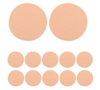 HAKIDZEL 60pcs Disposable Makeup Powder Puff with Natural Latex Material, Individually Packed for Busy Schedules and Travel, Gentle on Skin Cosmetic Tool with Box for Makeup Artists