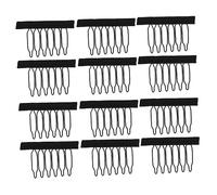 HAKIDZEL 60pcs Wig Clips Combs Hair Combs for Wig Making Caps Accessories Spring Teeth for Women