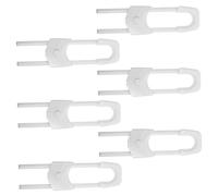 HAKIDZEL 6pcs Boy Girl Door Cabinet Locks Kitchen Cupboard Safety Locks for Cabinets Boy Girl Safety Door Latch