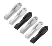 HAKIDZEL 6pcs Silicone Charging Cord Organizer Cable Holder Strong Adhesive and Easy to Hang for Cable Management of Cords in Air Fryers and Blenders