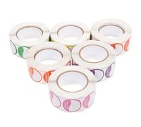 HAKIDZEL 7 Rolls Day the Week Labels Monday to Sunday Paper Stickers for Restaurant Kitchen Inventory Control Removable Round Seal for Food Packaging
