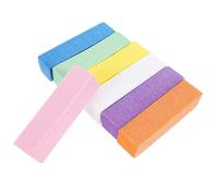 HAKIDZEL 7pcs High Elastic Sponge Nail Trimming Files for Manicure and Polishing Four-Sided Nail Art Tools for Shaping