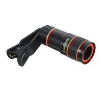 HAKIDZEL 8x Long-focus Phone Camera Lens for Mobile Phones with Small Distortion and Large Depth of Field, Abs Material, Compatible for Watching the Game and Tourism