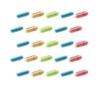 HAKIDZEL 99pcs Lovely Message Pills Bottle Gift with Paper Wishing Scrolls, Innovative Valentine’s Day and Birthday Present for Love and Friendship, Cute DIY Expression Capsule in Pill
