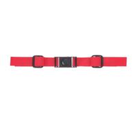 HAKIDZEL Adjustable Red Chest Strap for Backpack with Anti-skid Shoulder Strap and Quick Release Buckle, Nylon Hands-free Bag No-slip Belt for Travel and Outdoor Use during Graduation