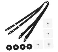 HAKIDZEL Adjustable Tv Anti-tip Straps Kit for Proofing High-Strength Fabric Furniture Anchors for Secure Tv Stand and Dresser Safety Fit with Profile Design